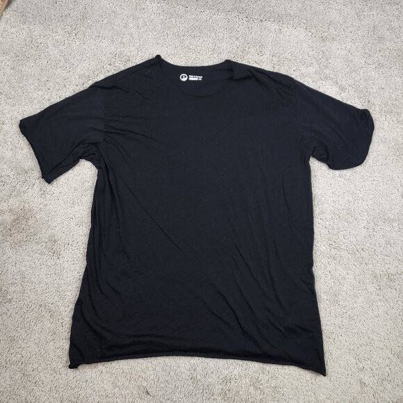 Outlier Merino Wool Blend DayDry Cut Zero T-Shirt Black Nylon Size 2XL XXL Rare - Picture 1 of 6